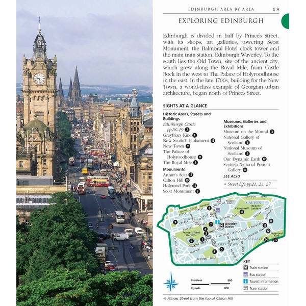 Edinburgh Pocket Map and Guide