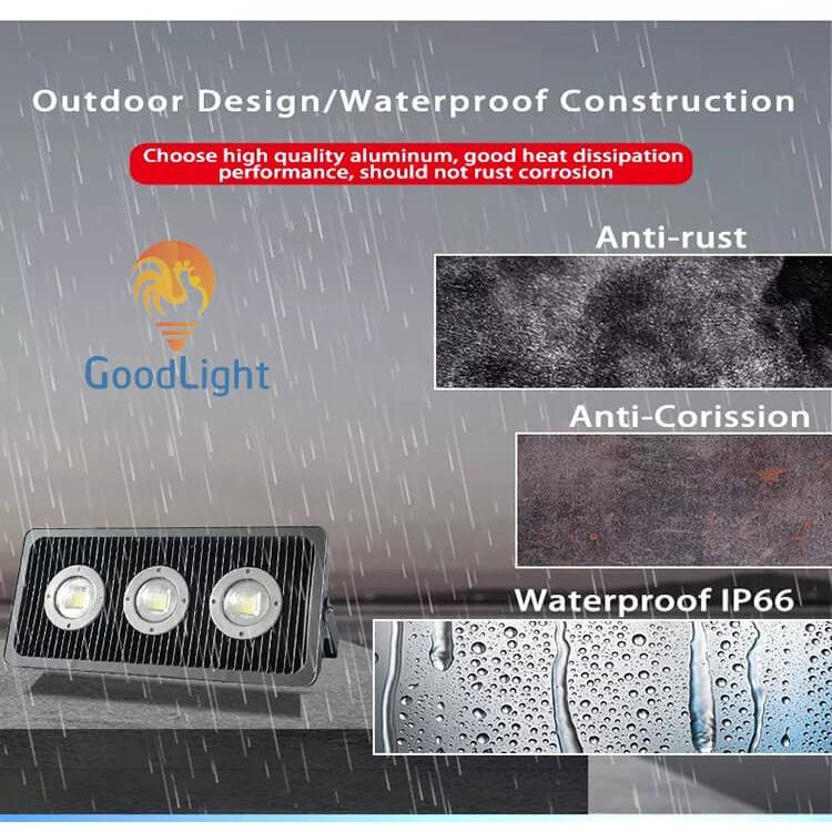 Đèn pha led goodlight 150W P12 chống cháy nổi, chiếu sáng nhà xưởng, chiếu sáng công nghiệp