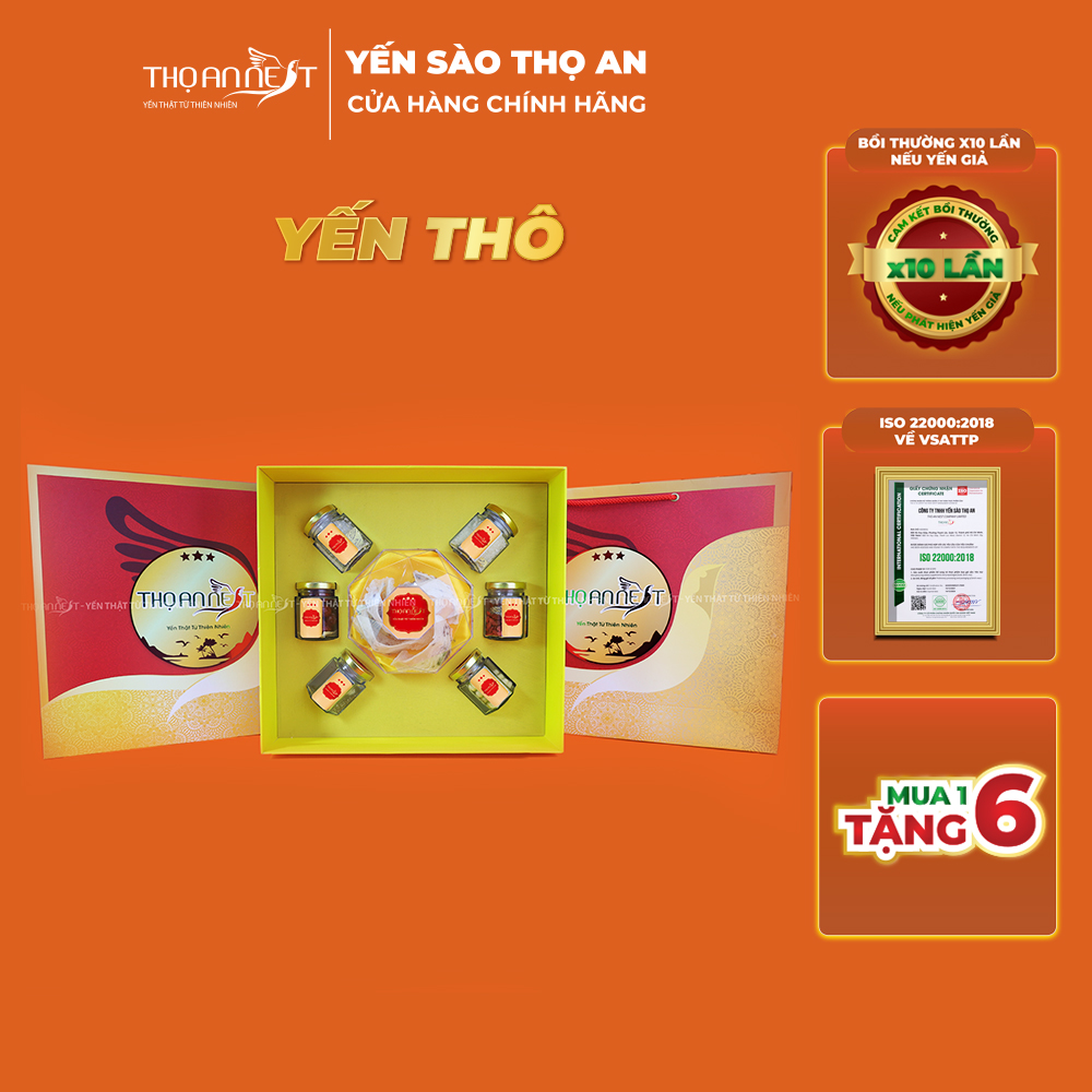 50 gram yến thô nguyên tổ còn lông - Yến Sào Thọ An