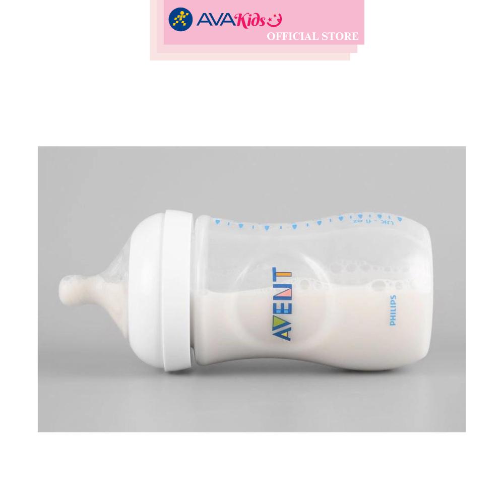 Combo 2 bình sữa nhựa PP Philips Avent SCF693/23 cổ rộng 260 ml (1 - 6 tháng)