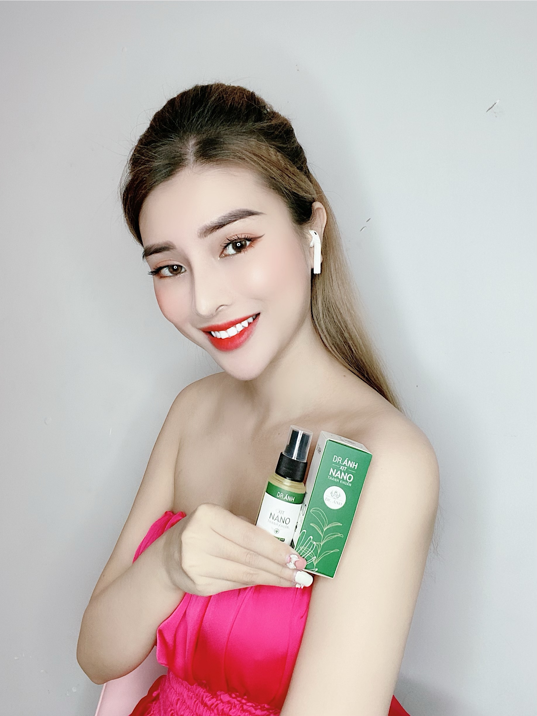 Combo 3 chai Xịt Nano Thanh Khuẩn Đánh Bay Hôi Nách - Hôi Chân Dr. Ánh