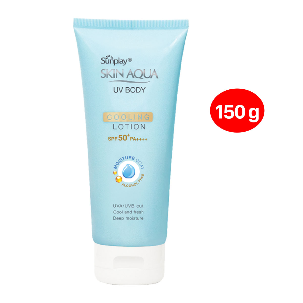 Kem Chống Nắng Dưỡng Thể Mát Lạnh Sunplay Skin Aqua Uv Body Cooling Lotion SPF 50+ Pa++++ (150G)