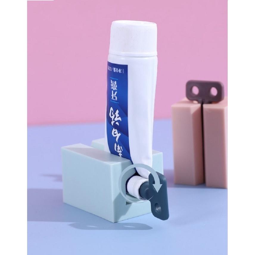 Dụng Cụ Ép Tuýp Kem Đánh Răng, Kẹp Nặn Kem Đánh Răng Bằng Nhựa, Cuộn Kẹp Ép Lấy Kem Đánh Răng Tiết Kiệm. Kingler 5202