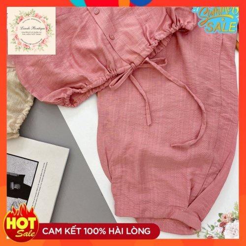 set đũi cúc bọc crt, quần bom thời trang 2022