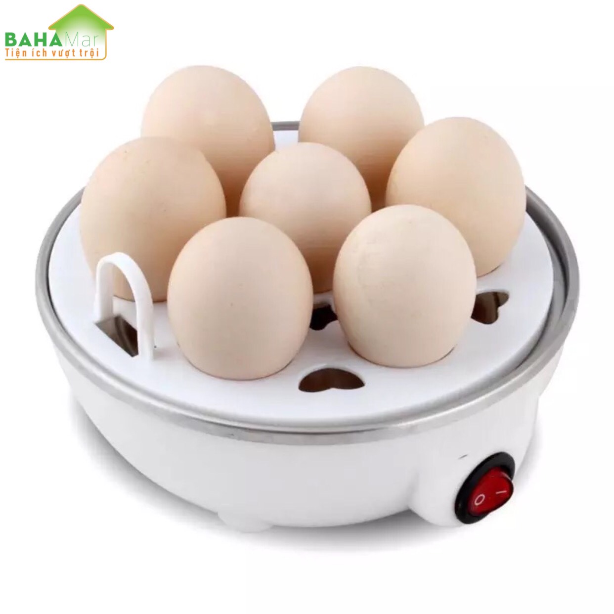 NỒI HÌNH GÀ MÁI HẤP TRỨNG KIỂM SOÁT NHIỆT ĐỘ TỰ ĐỘNG TẮT KHI CHÍN "BAHAMAR" luộc hấp trứng nhanh gọn an toàn