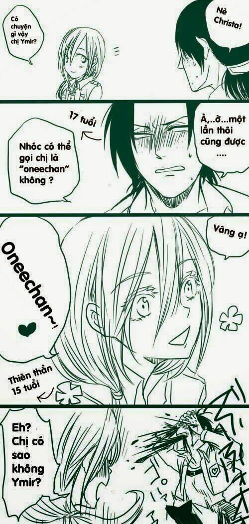 đại chiến titan - doujinshi về các cô gái chapter 23 2