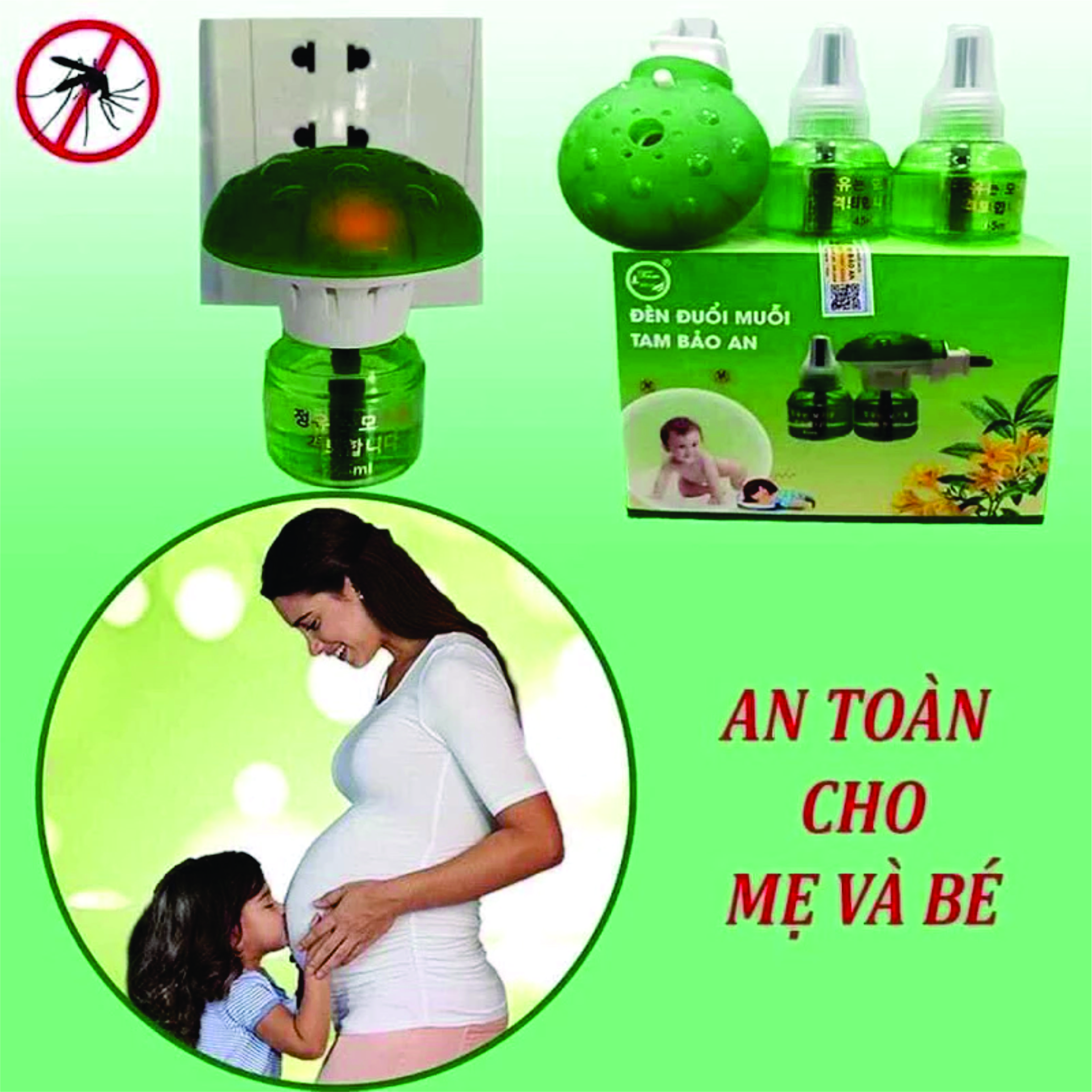 Đèn đuổi muỗi Tam Bảo An