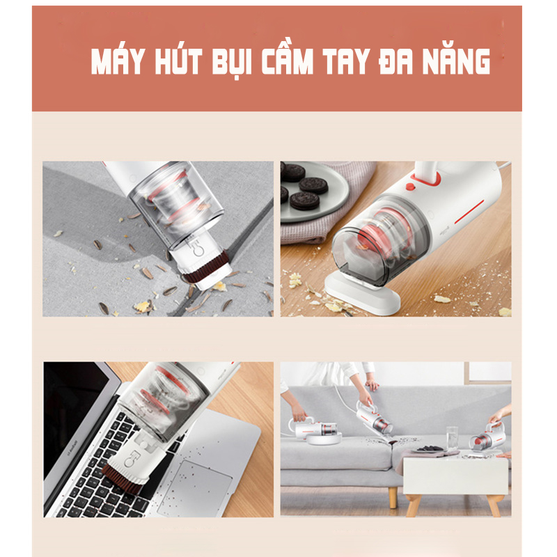 Máy Hút Bụi Cầm Tay Đa Năng Deerma CM1300 (350W) - Hàng chính hãng