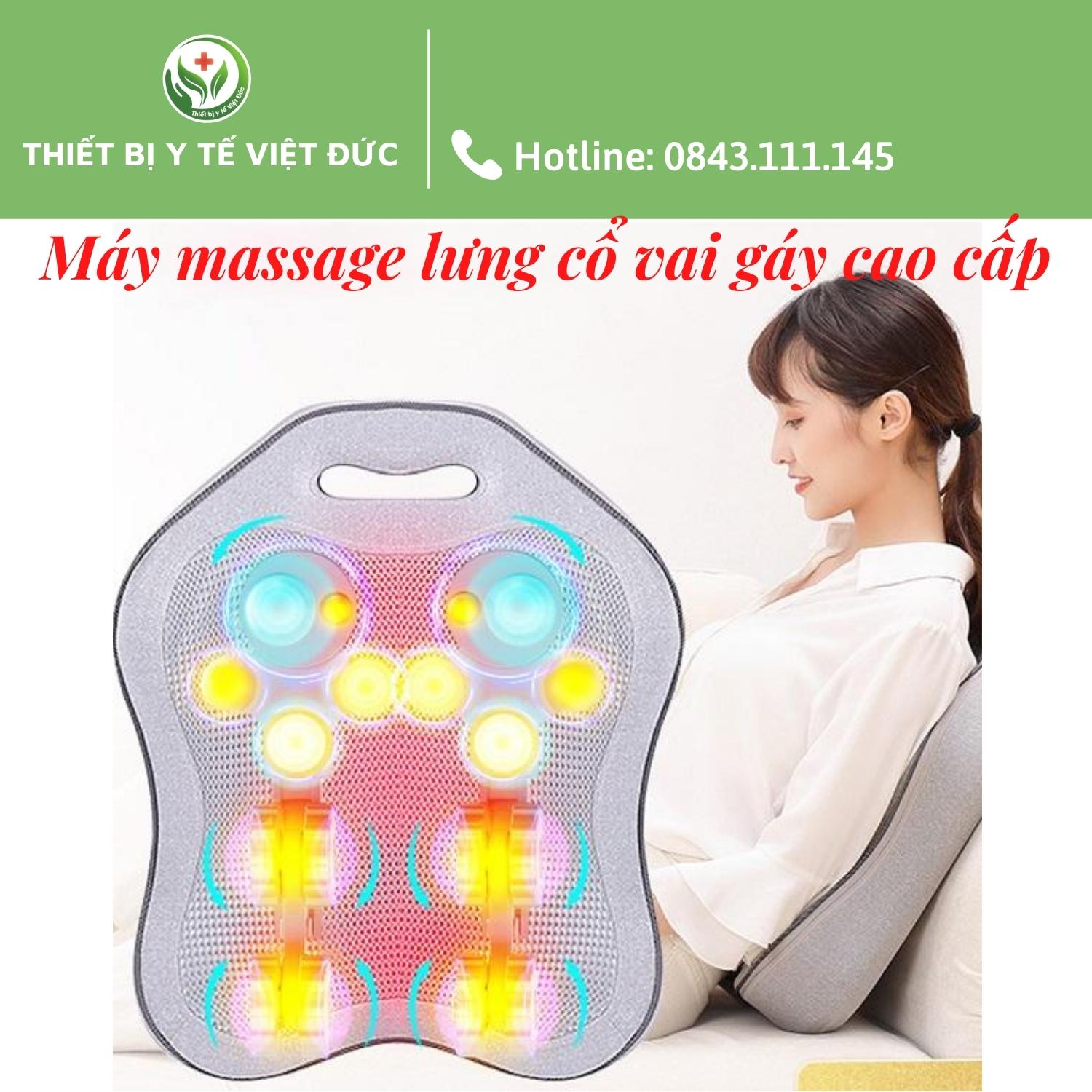 Máy Massage Lưng, Cổ, Vai Gáy, Máy Mát Xa Thắt Lưng Cao Cấp