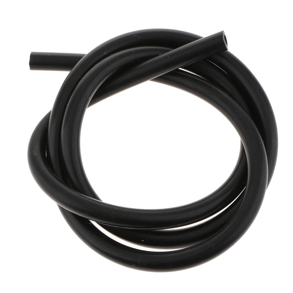 2 Pieces 8mm  Silicone Vacuum Hose 5 ft Blue Air Tube Pipe/Line/Tube