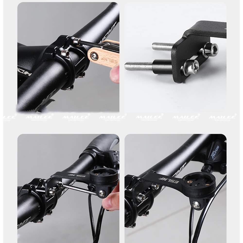 Giá đỡ đồng hồ máy tính xe đạp ESL-206 Chống rung Lắp đặt nhanh, Chống rung đa năng Cho Ghi đông Xe đạp Địa hình/ MTB có thể gắn Camera - Mai Lee