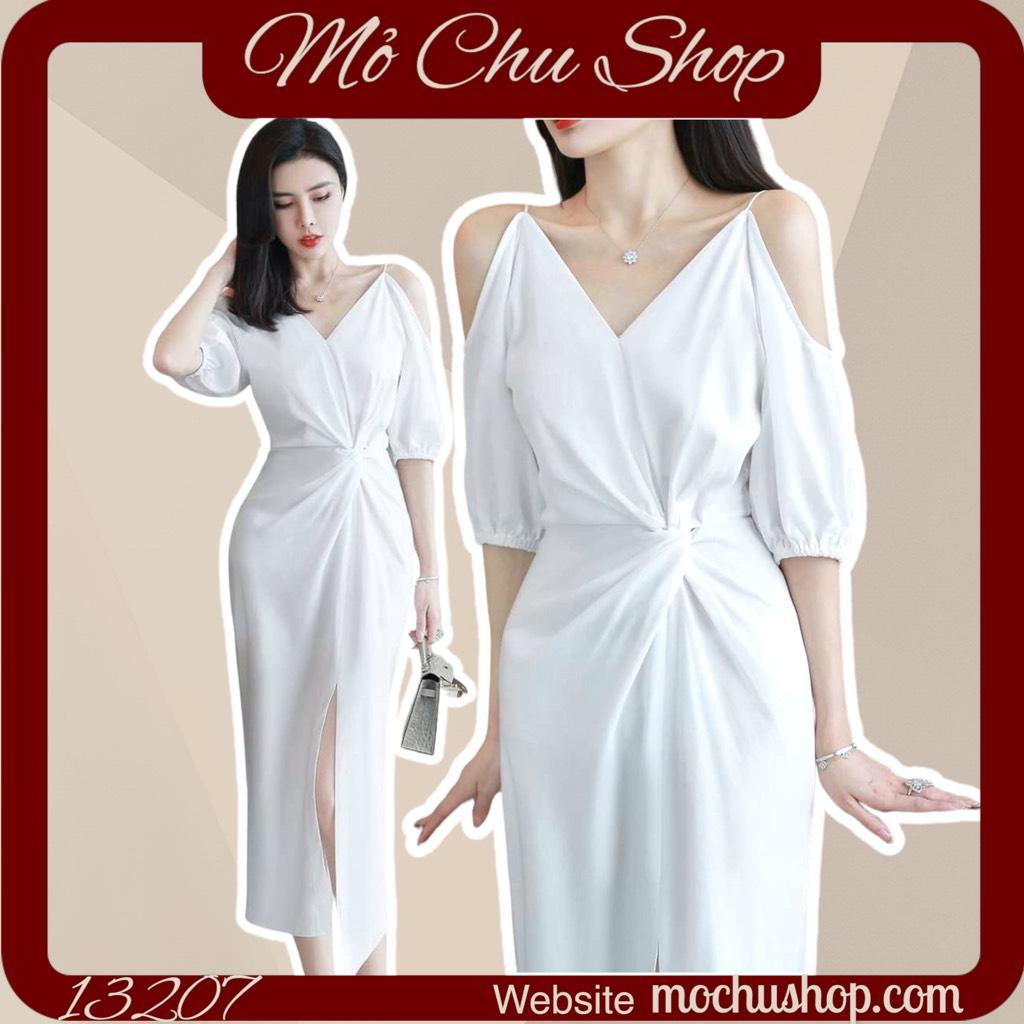 ĐẦM BODY XOẮN EO KHOÉT VAI 13207