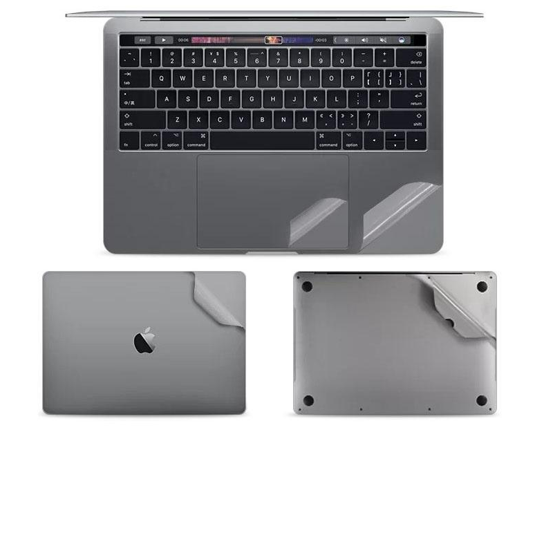 Bộ Dán Dành Cho Macbook - 3M Bảo Vệ - Full Đời - Màu Space Grey