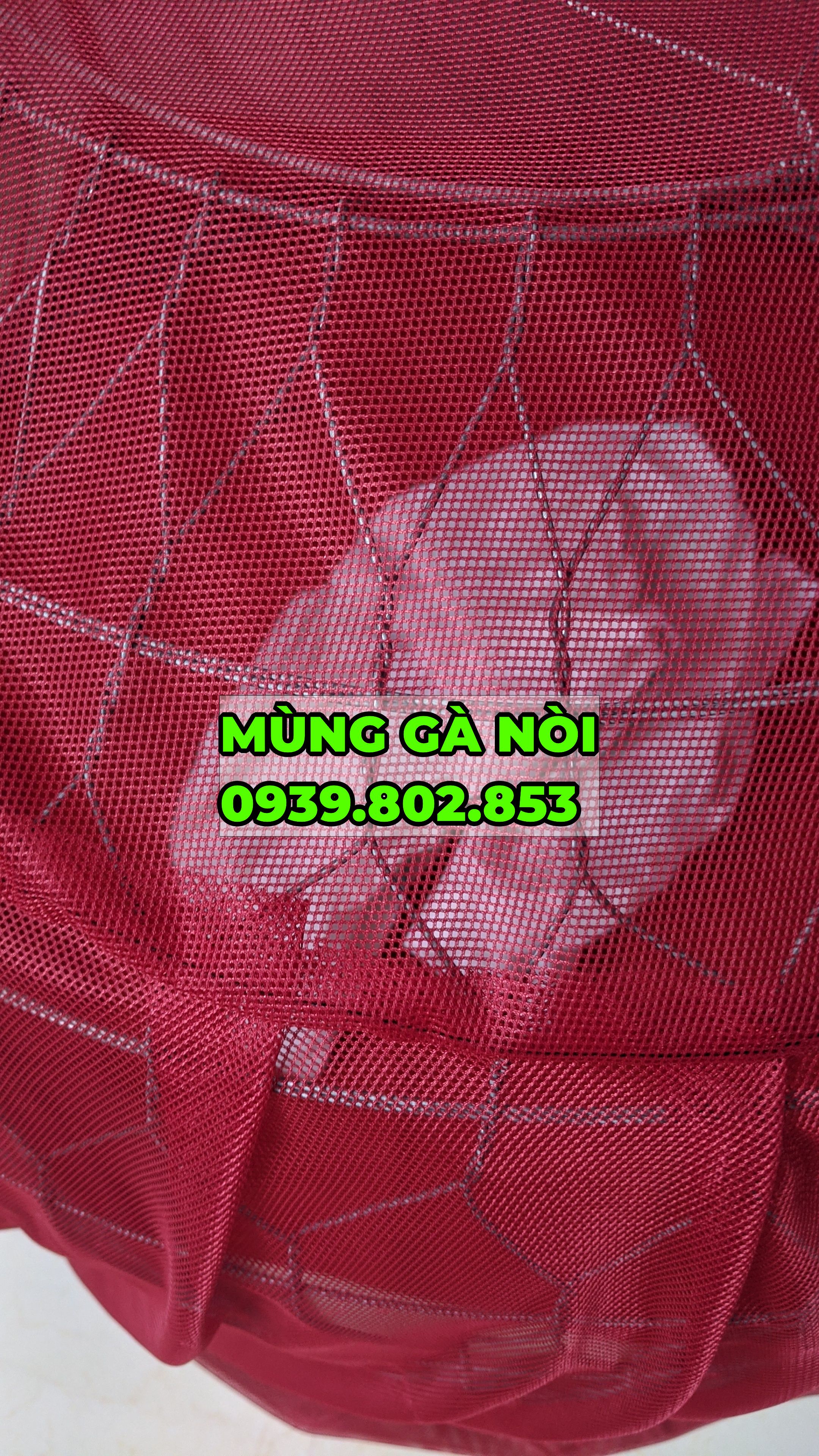 Mùng gà loại lưới tránh muỗi nắng cho gà