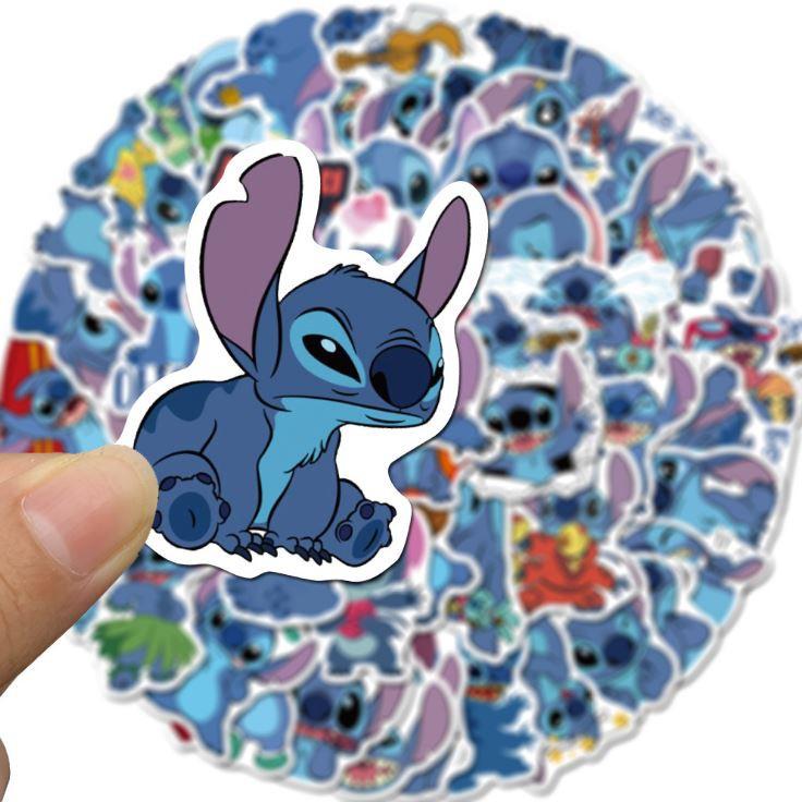 Sticker dán cao cấp HOẠT HÌNH ALOHA Cực COOL ms#122