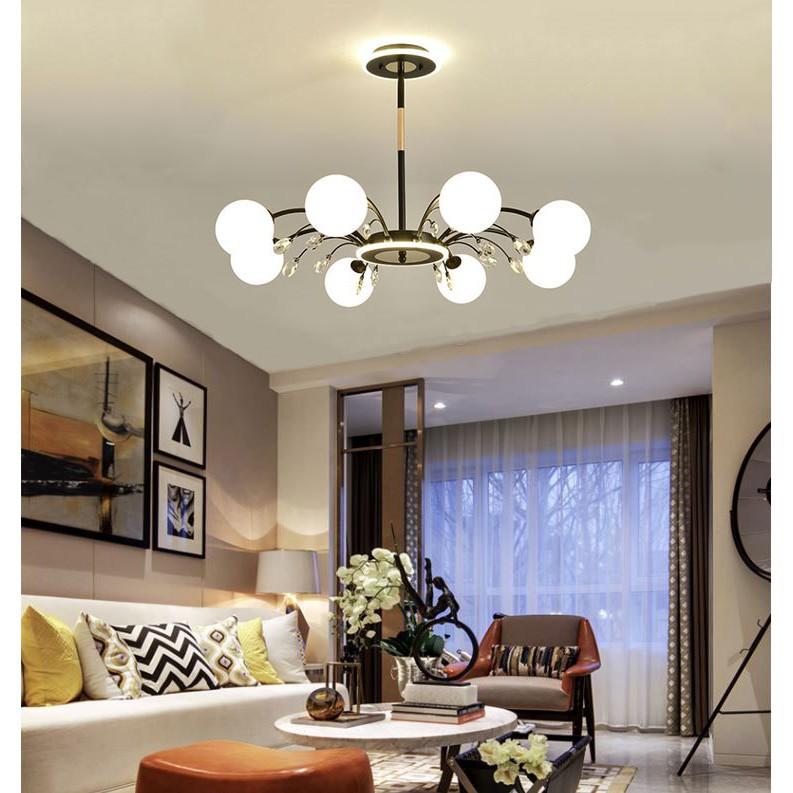 Đèn chùm trang trí nội thất độc đáo, hiện đại - kèm bóng LED chuyên dụng.