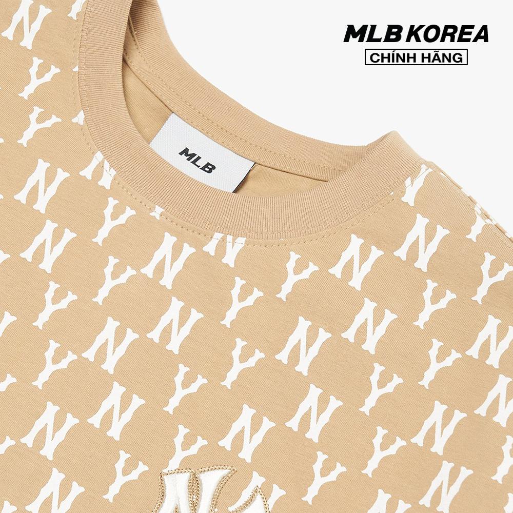 MLB - Áo thun cổ tròn ngắn tay Basic Monogram 3ATSM1023