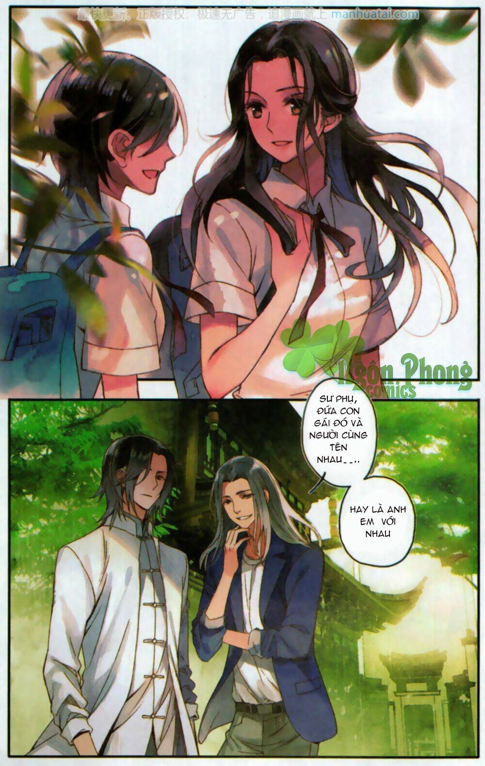 lệnh cấm nghị tộc 2 ẩn diện trấn chapter 1 12