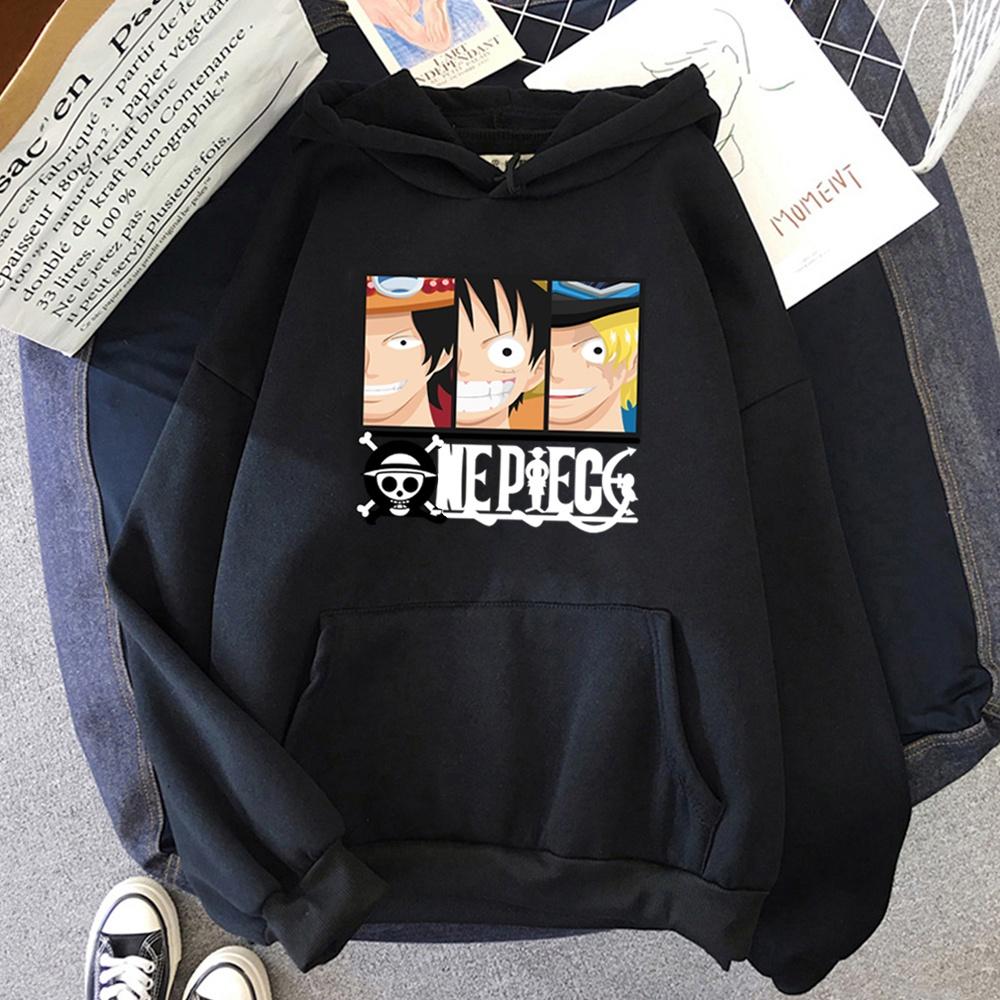 HOT Áo Hoodie In Hình One Piece ASL Thời Trang Đường Phố Cho Nam Và Nữ