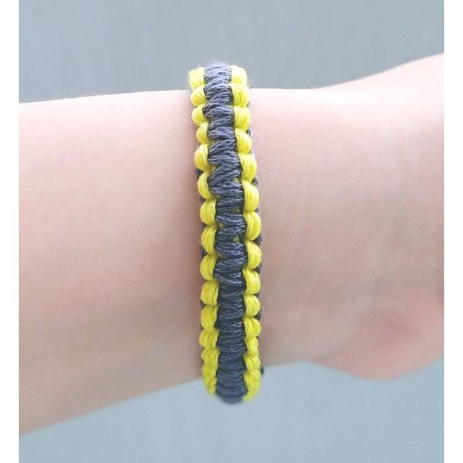 Vòng tay vòng chân may mắn - Wendy - Friendship bracelet - viền biên-Vòng tay tình bạn-bạn bè handmade DIY