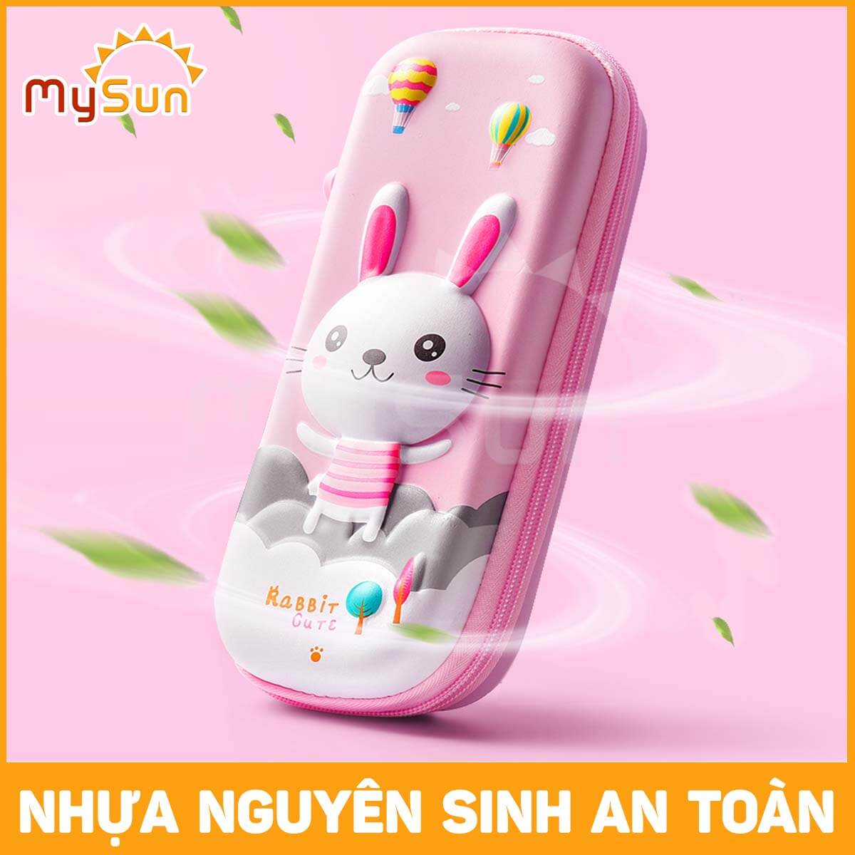 Hộp đựng bút 3D bằng nhựa siêu cute giá rẻ cho bé gái, trai học sinh