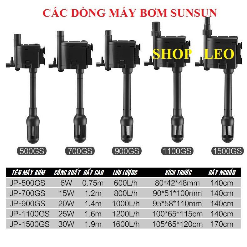 Bơm bể cá SUNSUN đa năng - lọc hồ cá cảnh