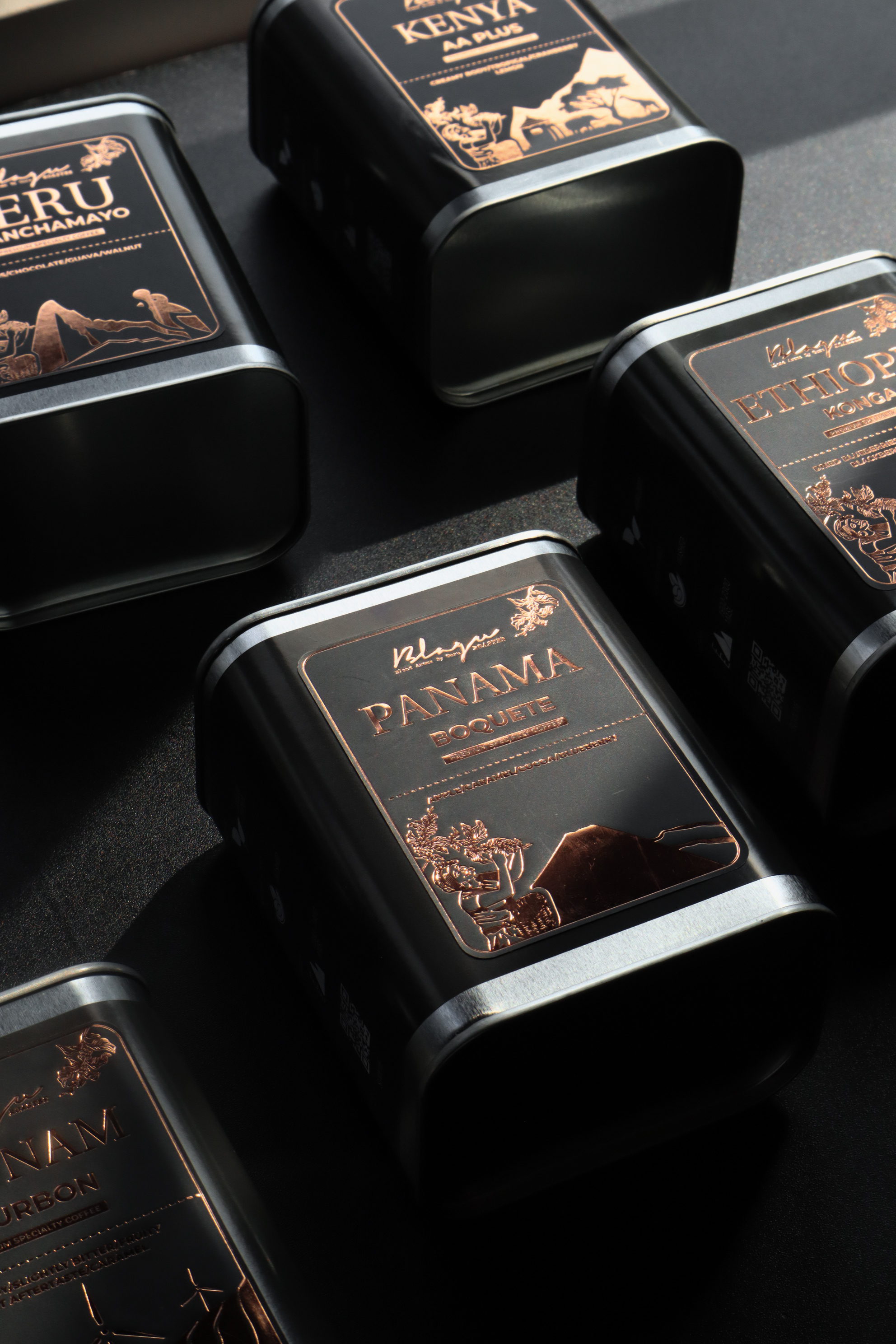 Cà Phê Blagu Hạt Đã Rang Panama Boquete - Medium - 250g