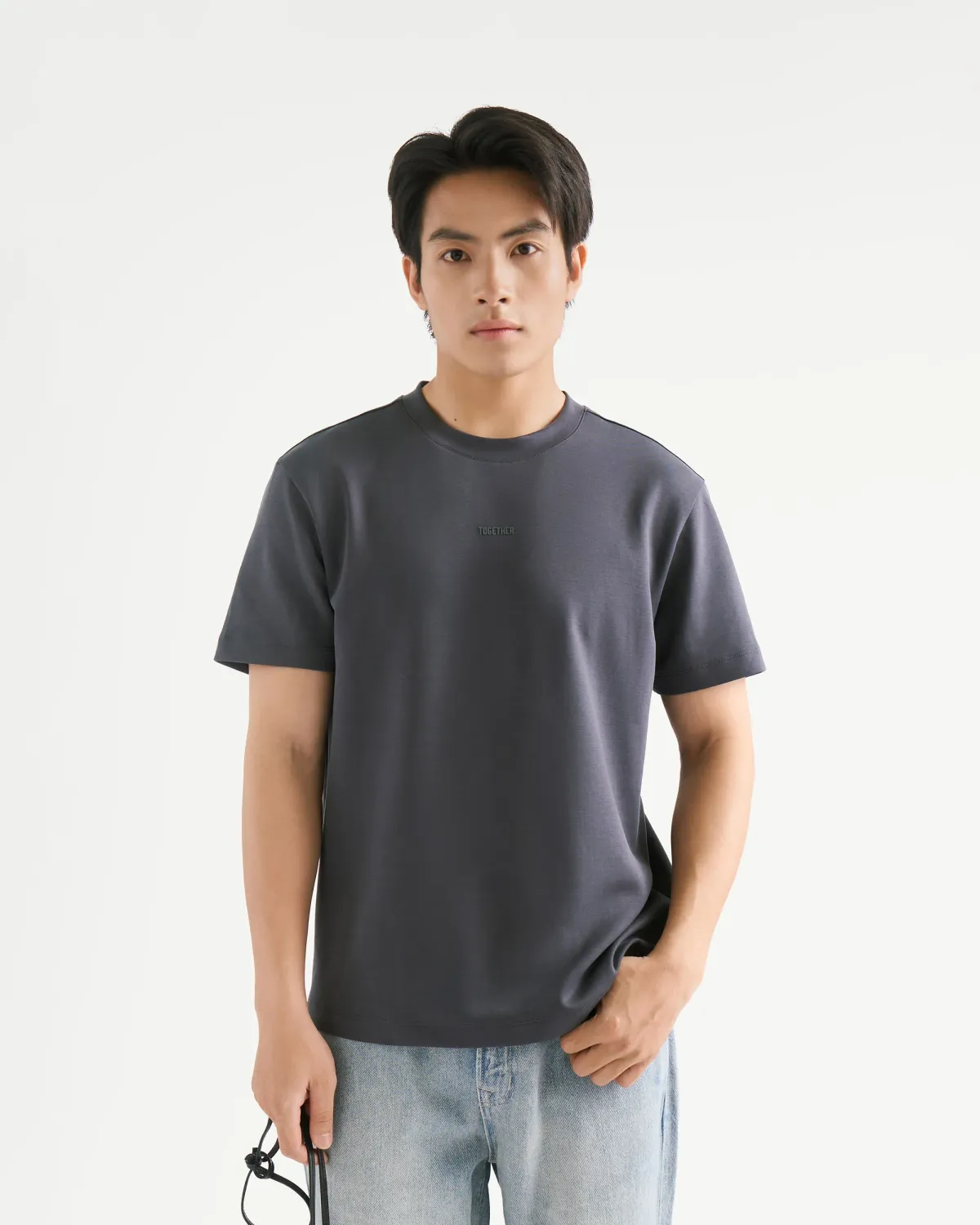 Áo Thun Nam Tay Ngắn "TOGETHER" Form Fitted - ROUTINE 10F25TSS005