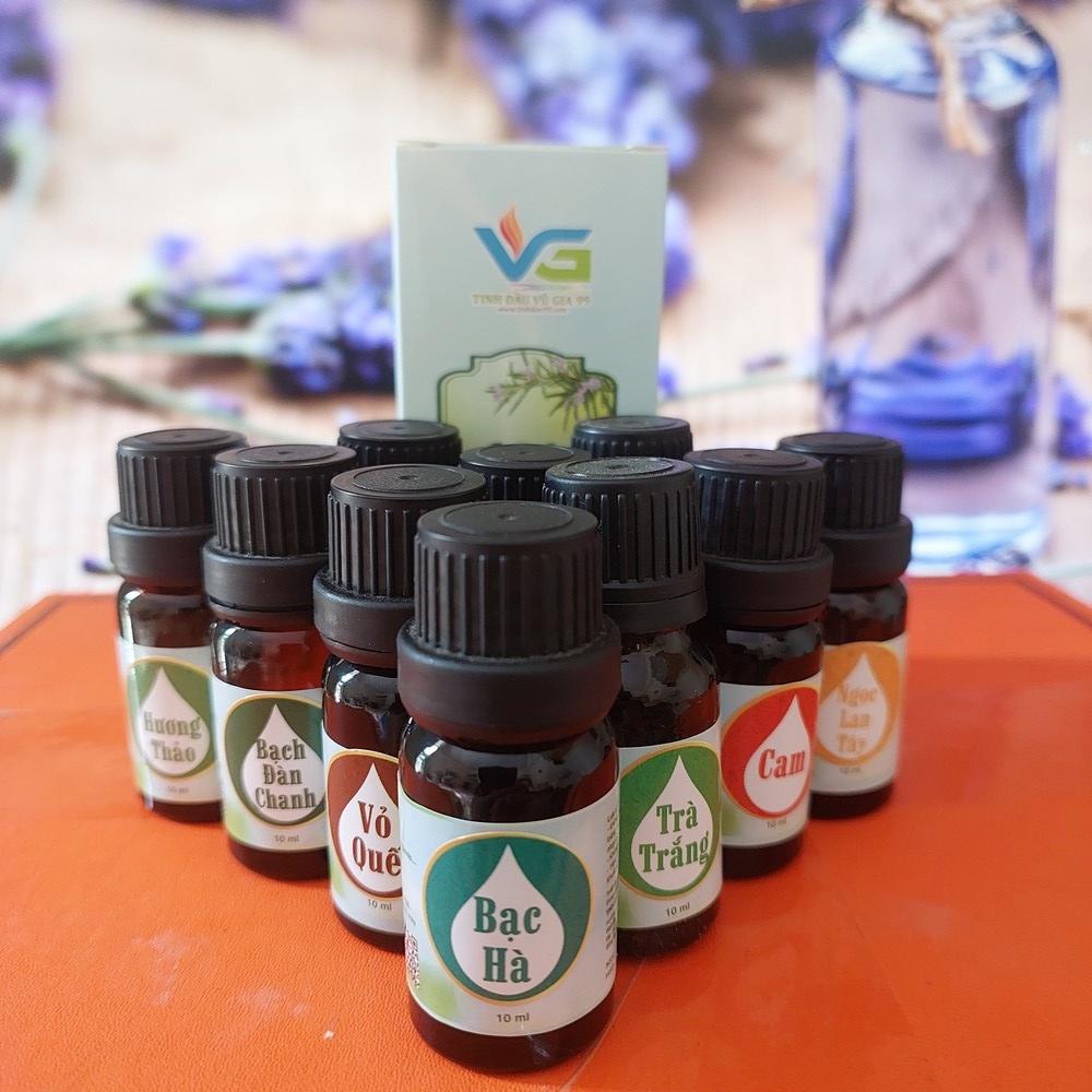 Combo 4 tinh dầu Tặng 1 máy xông lọ 10ml Nhập khẩu Ấn Độ, Có giấy kiểm định QUATEST3
