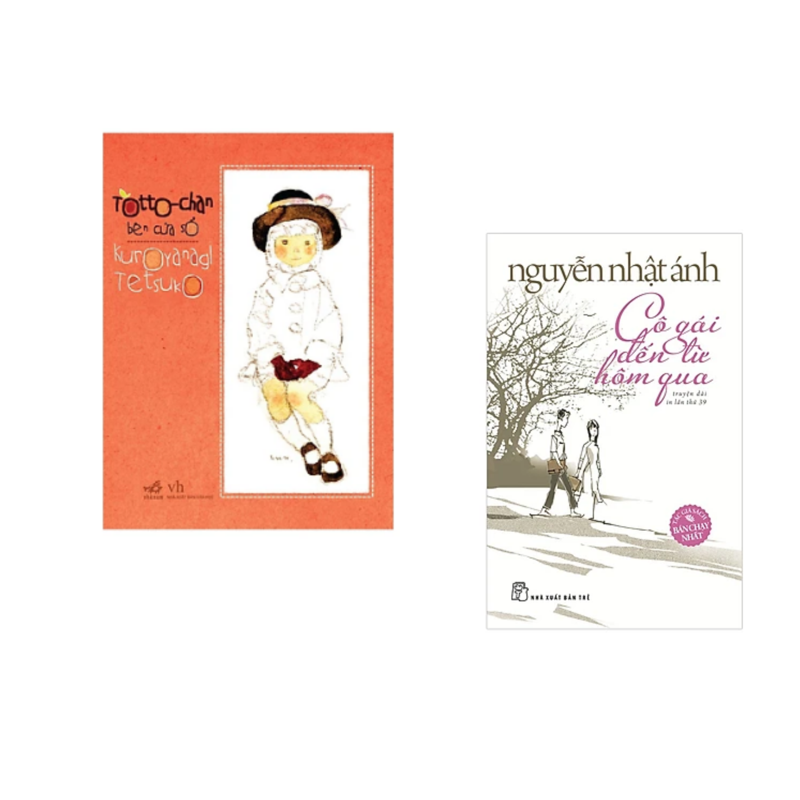 Combo 2 truyện Cực Hay Cho Bé: Cô Gái Đến Từ Hôm Qua+Totto - Chan Bên Cửa Sổ/ Tặng Bookmark Happy Life 