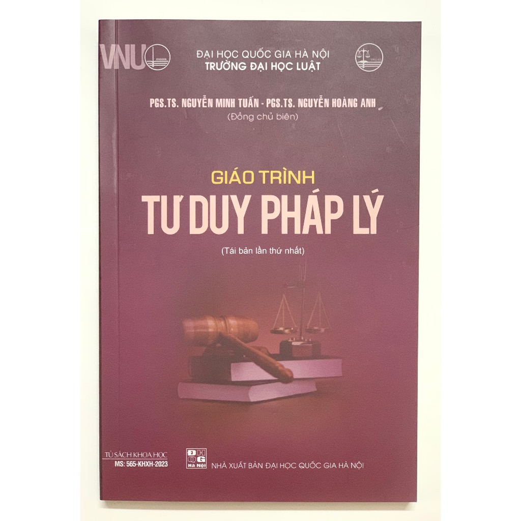 Sách - Giáo Trình Tư Duy Pháp Lý (Tái bản lần thứ nhất)