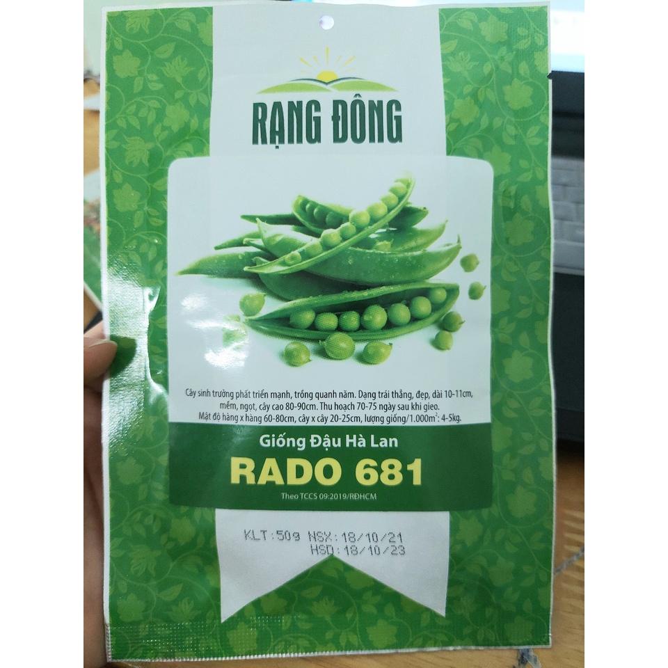 Hạt giống đậu Hà lan trồng lấy hạt, đóng gói 50gr