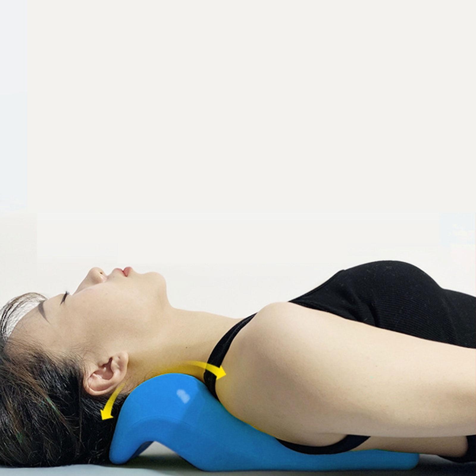 Neck and Shoulder Relaxer Portable Massage Stretcher for Chair Bed