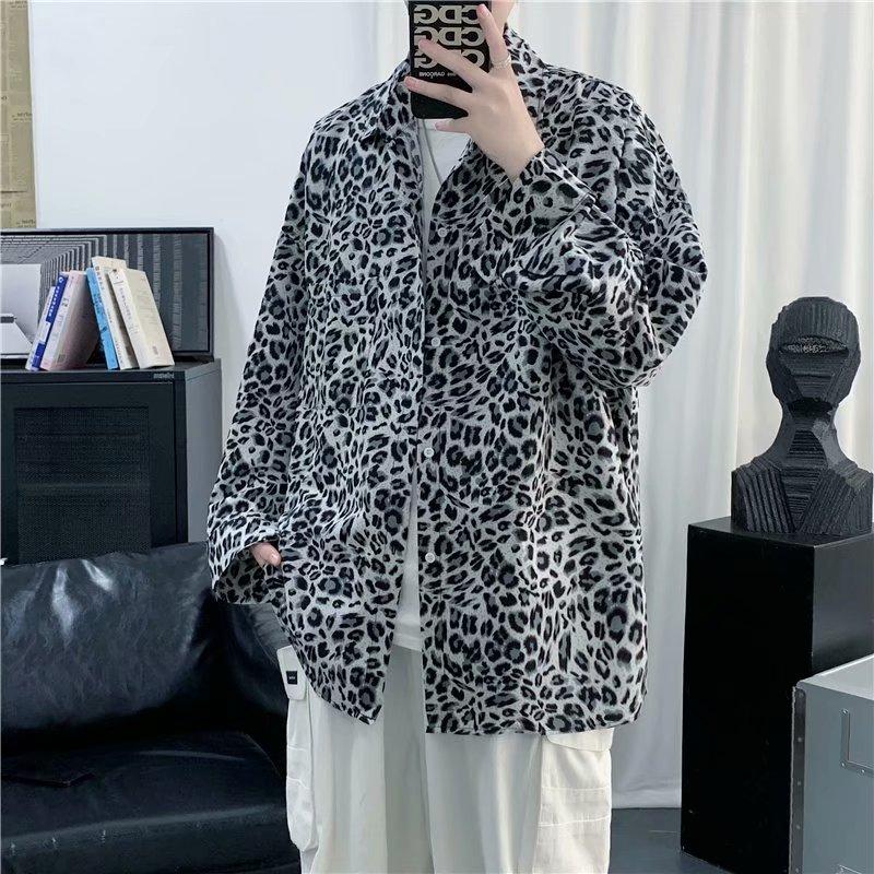 Áo Sơ Mi Nam Dài Tay Thời Trang Hàn 2021 Cỡ M-2Xl