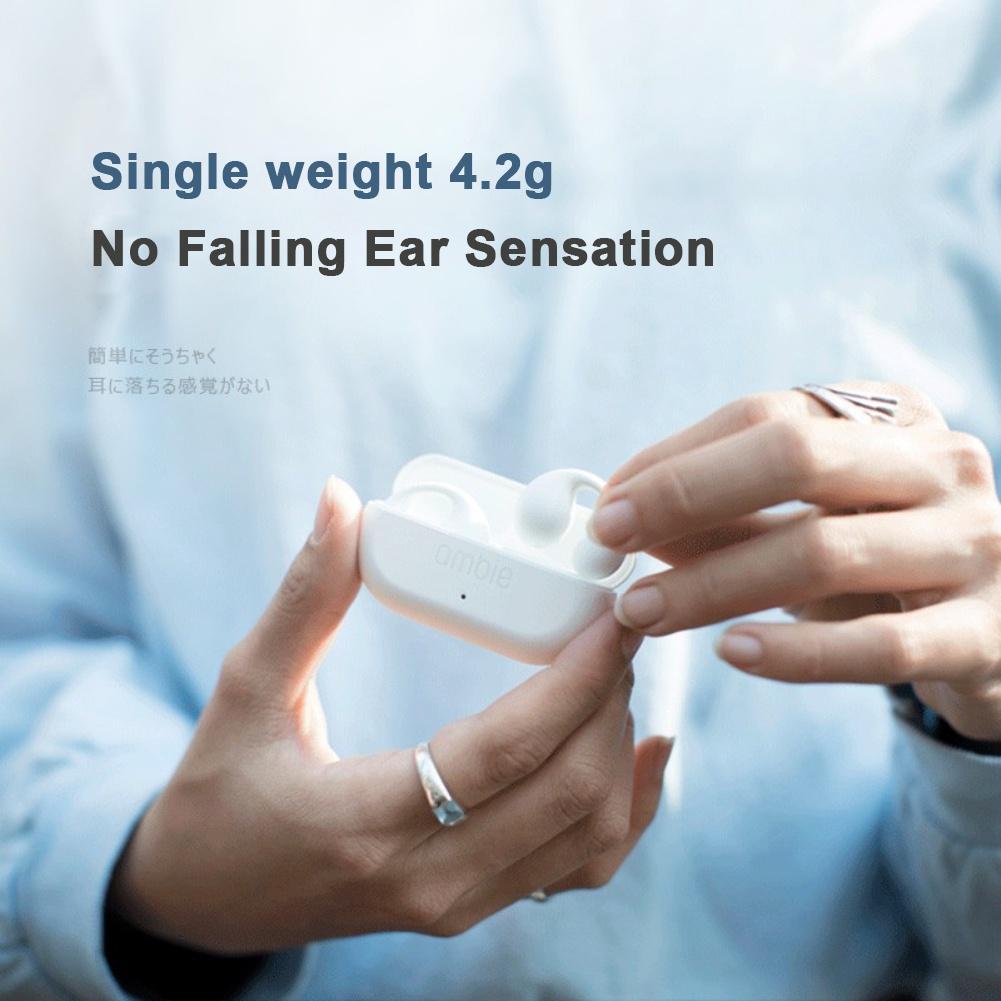 Tai Nghe Bluetooth Ambie 1: 1 Truyền Âm Qua Xương Tai
