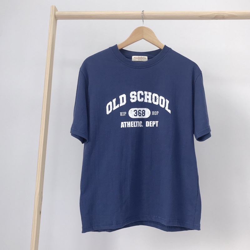 Áo thun mặc siêu đẹp dễ phối đồ nhiêù màu hàng đẹp chất dày dặn cao cấp old school nam nữ