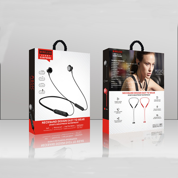 Tai Nghe Bluetooth 5.0 Sport Earphone Tai nghe nhét tai không dây quàng cổ thể thao chống thấm nước