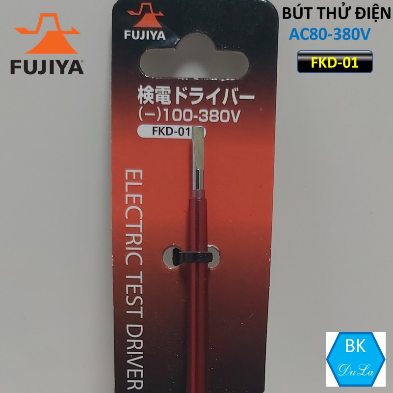 [Hàng Nhập Nhật] Bút thử điện FKD-01 FUJIYA Điện áp AC80-380V