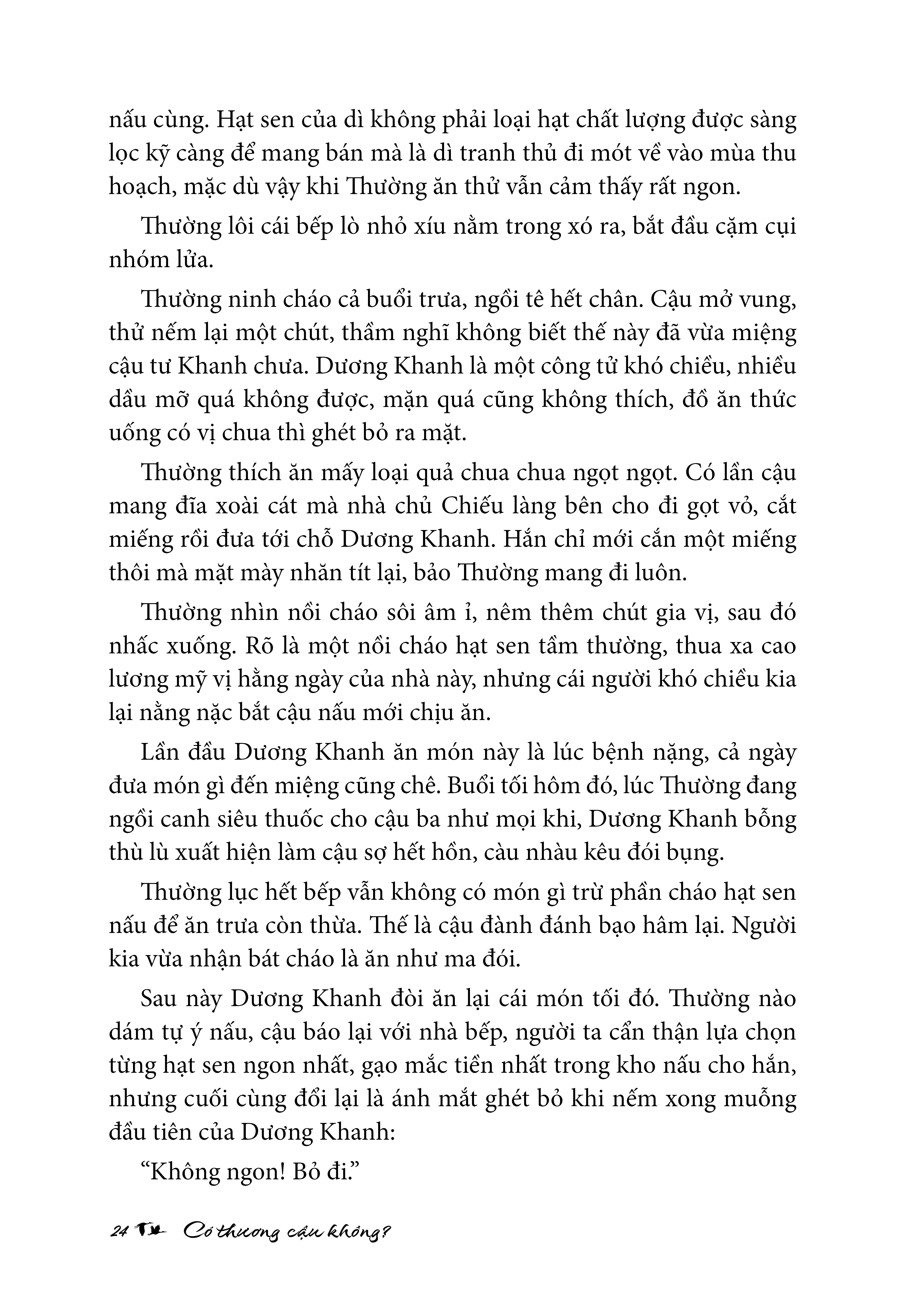 Sách - Có Thương Cậu Không?