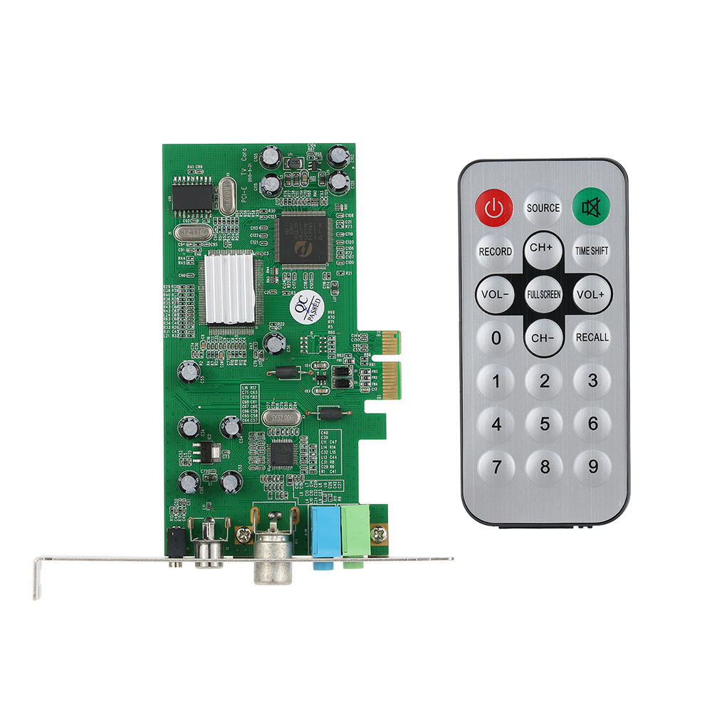 Bộ dò TV bên trong PCI-E ghi hình MPEG Video DVR PAL BG PAL I NTSC SECAM PC PCI-E