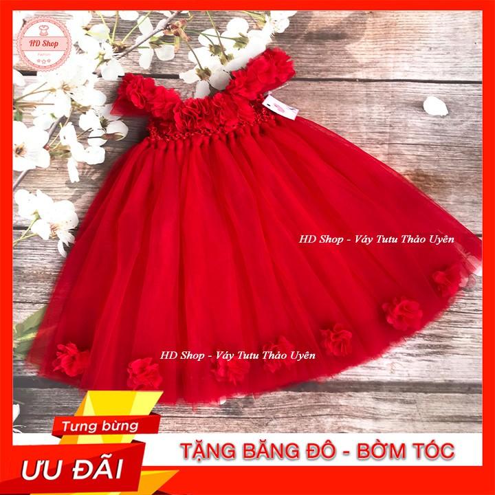 Váy Bé Gái Váy Công Chúa Cho Bé Gái Hoa Dải
