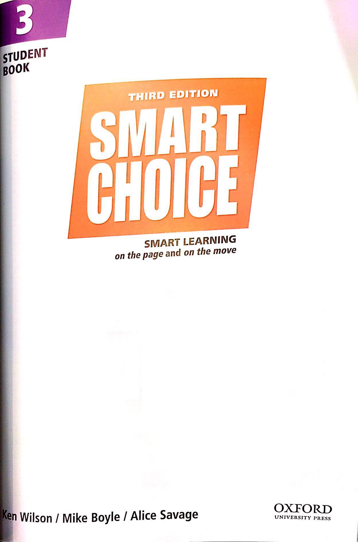 Smart Choice 3 SB 3E with online practice