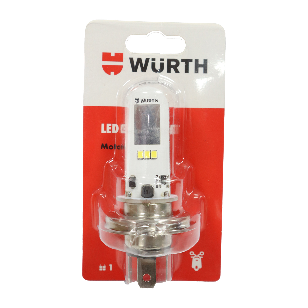 Wurth Bóng Đèn Led Xe Máy BULB HS1 12V P43T MT