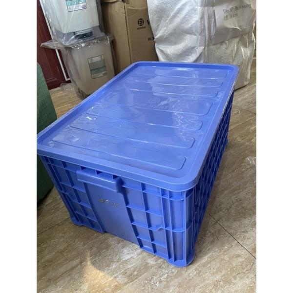 Thùng nhựa có nắp, sóng nhựa có nắp 60L, 80L, 100L