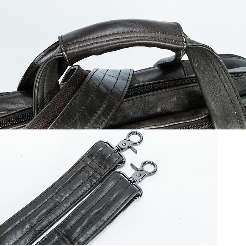 Túi xách nam DA BÒ THẬT phong cách mới – BEE GEE CCS5539