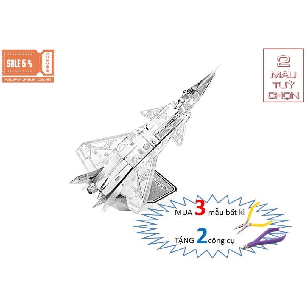 Mô Hình Lắp Ráp 3d Máy Bay tiêm kích J-20