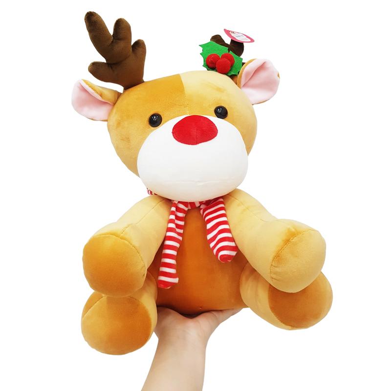 Thú Nhồi Bông Tuần Lộc Noel 45 cm - ZooZoo 45280