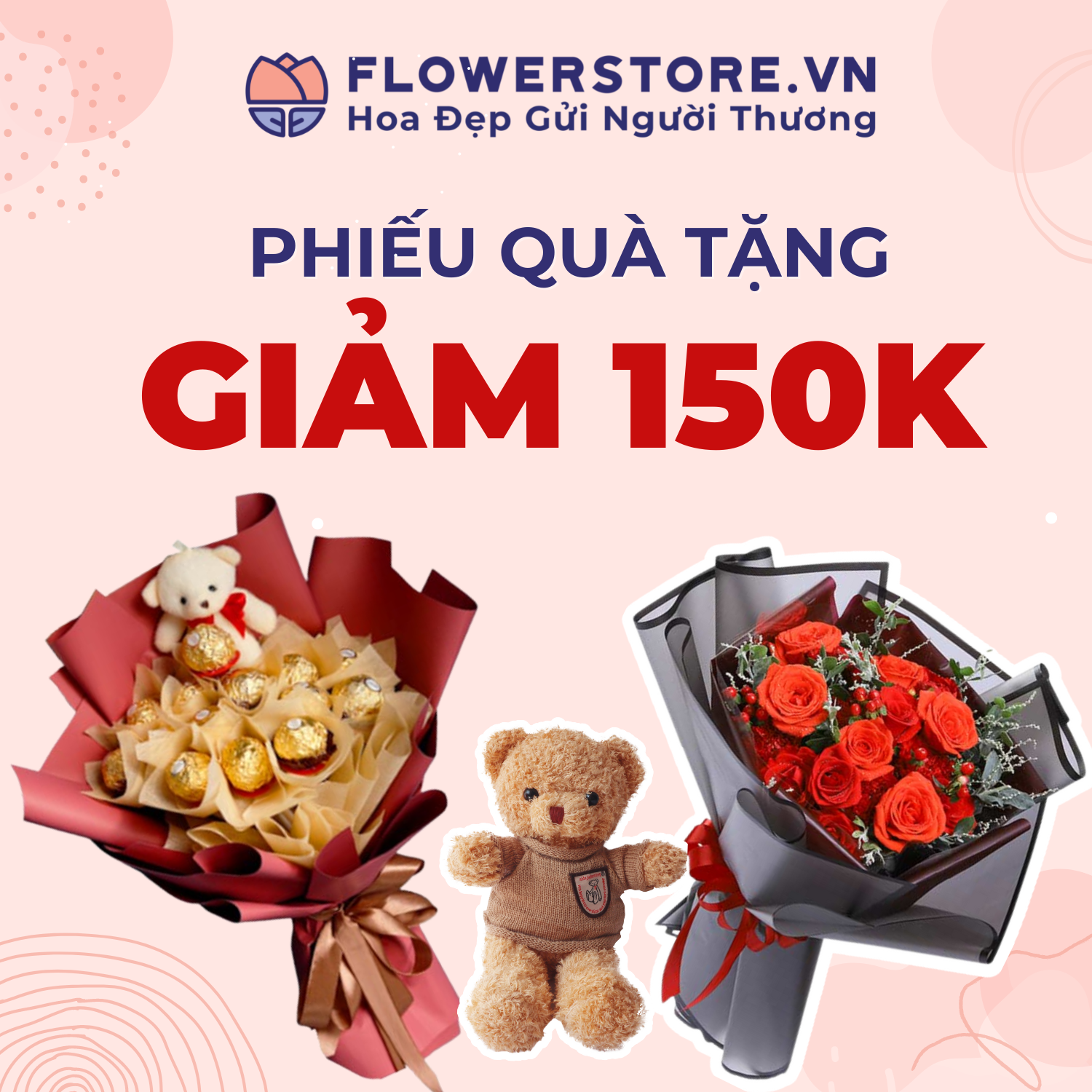 - Ưu đãi 150K cho đơn hàng từ 600K