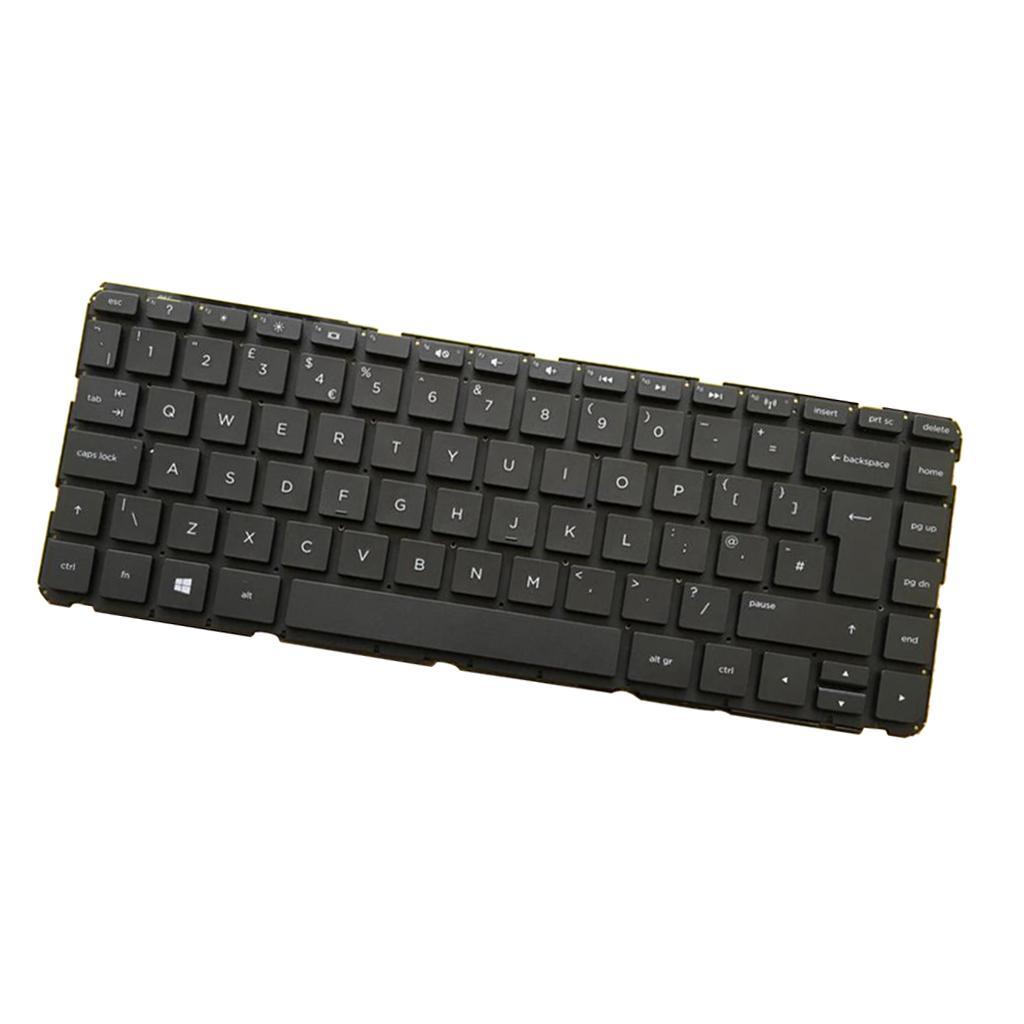 Lovoski Laptop Keyboard UK for HP Pavilion 14-e 14-e000 14-e016la 14-E No Frame