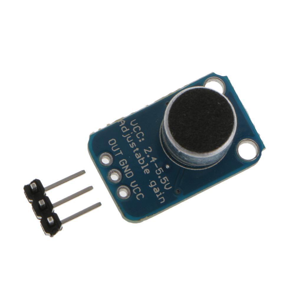 Electret Microphone Amplifier MAX4466 Adjustable Gain Breakout